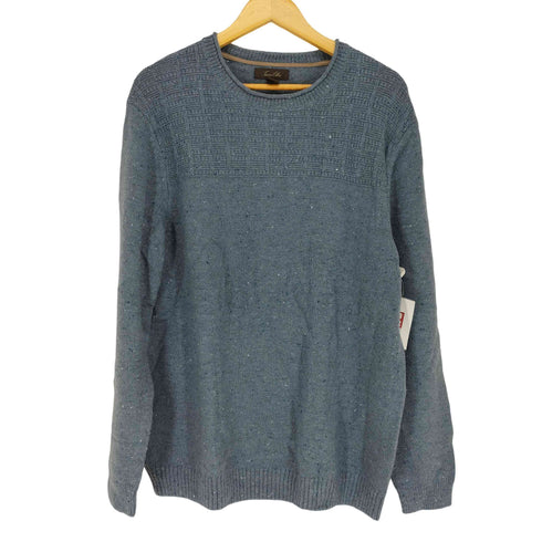 TASSO ELLA カラーネップクルーネックニット メンズ JPN:XL