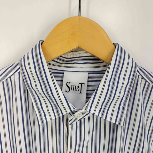 SHIRT FIRSTHAND by 5525GALLERY クラッシュポケット ストライプシャツ メンズ JPN:M
