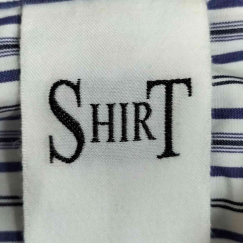 SHIRT FIRSTHAND by 5525GALLERY クラッシュポケット ストライプシャツ メンズ JPN:M