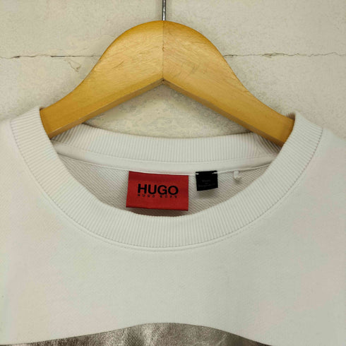 ヒューゴボス HUGO BOSS ロゴプリントクルーネックスウェット メンズ JPN:XL