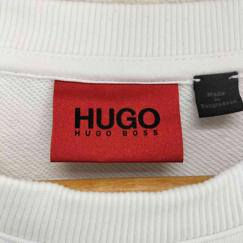 ヒューゴボス HUGO BOSS ロゴプリントクルーネックスウェット メンズ JPN:XL