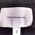 アンデコレイテッドマン undecorated MAN テーパード イージーパンツ メンズ JPN:2