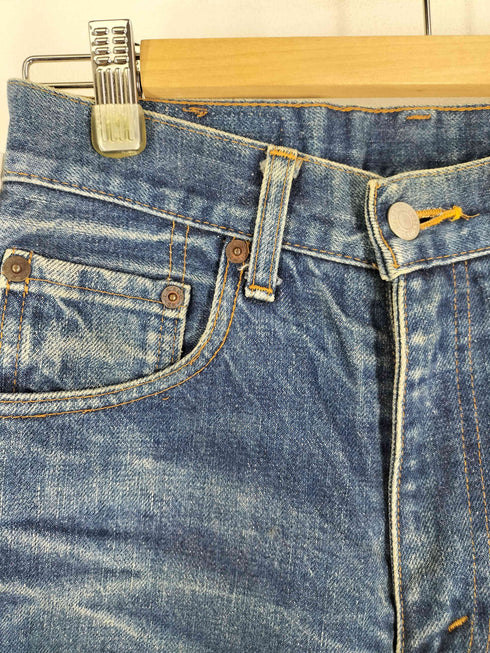 リーバイス Levis 復刻 J22刻印 日本製 502XX BIG E 紺カン ストレートデニムパンツ メンズ US:27