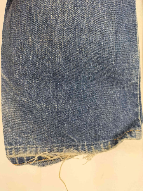 リーバイス Levis 復刻 J22刻印 日本製 502XX BIG E 紺カン ストレートデニムパンツ メンズ US:27