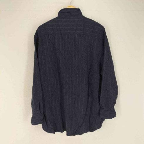 クレイボーン Claiborne レーヨンウールストライプシャツ メンズ JPN:XL