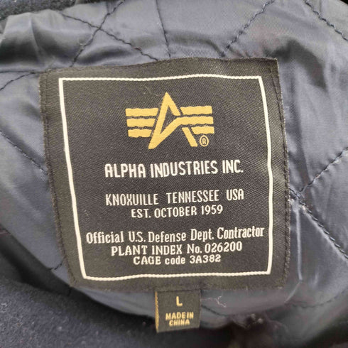 アルファインダストリーズ ALPHA INDUSTRIES ピーコート メンズ JPN:L