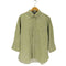 トミーヒルフィガー TOMMY HILFIGER COTTON LINEN 刺繍ロゴ シャツ メンズ XL
