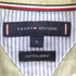 トミーヒルフィガー TOMMY HILFIGER COTTON LINEN 刺繍ロゴ シャツ メンズ XL