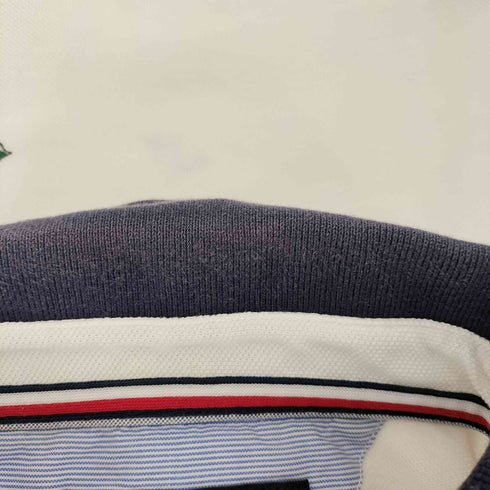 トミーヒルフィガー TOMMY HILFIGER 総柄 CUSTOM FIT ポロシャツ メンズ XL