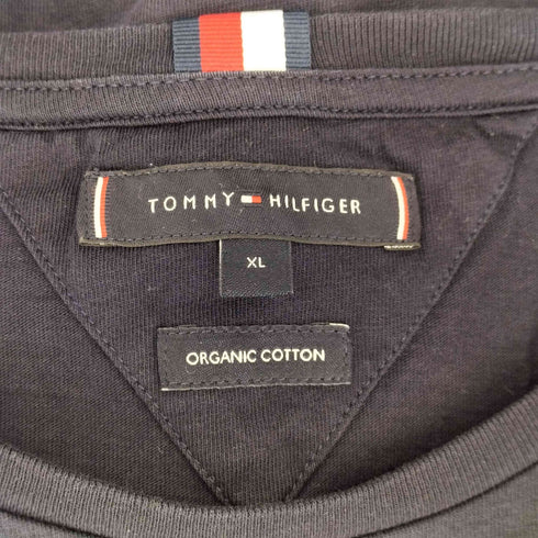 トミーヒルフィガー TOMMY HILFIGER 21SS ロゴ 刺繍 L/S クルーネック Tシャツ メンズ import:XL