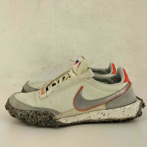 ナイキ NIKE WAFFLE RACER CRATER COCONUT MILK/METALLIC SILVER-TEAM ORANGE メンズ JPN:27.5