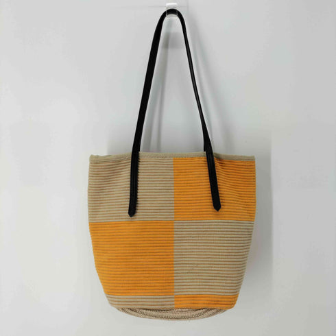 ザラ ZARA リネン トートバッグ LINEN TOTE BAG レディース