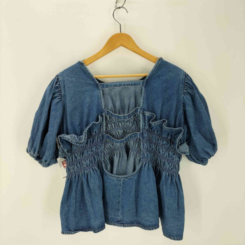 パピエ papier Denim Louise blouse レディース FREE