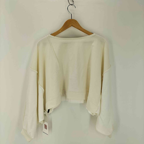 パピエ papier Docking Dolman ドッキング ドルマン クロップドトレーナー レディース FREE