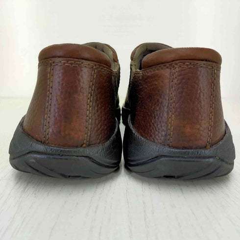 キーン KEEN Brown Leather Slip On Walking メンズ 26.5