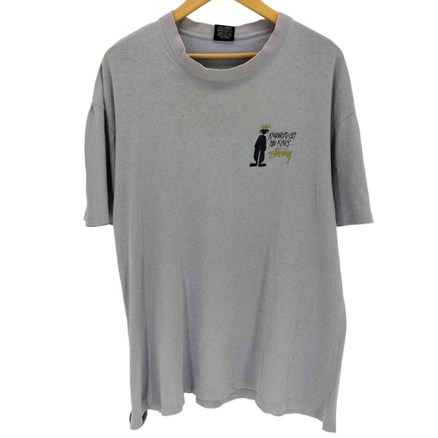ステューシー Stussy 黒タグ シャドーマン シングルステッチ Tシャツ メンズ JPN:L