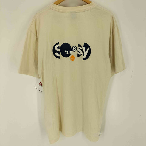 ステューシー Stussy USA製 紺タグ 両面プリント メンズ JPN:L