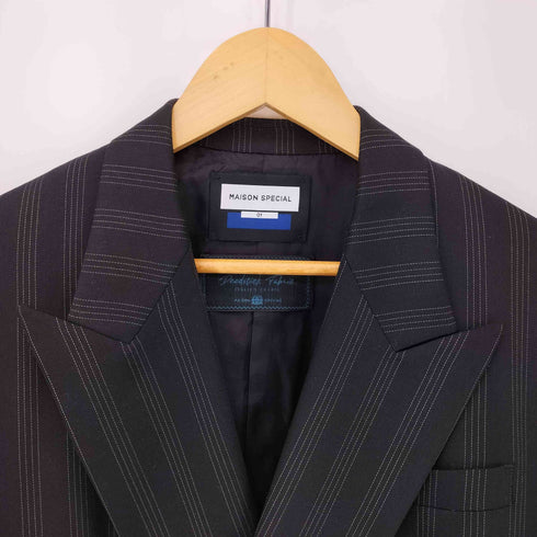 メゾンスペシャル MAISON SPECIAL 24AW Peaked Lapel Prime-Over Double Breasted Jacket メンズ JPN:1