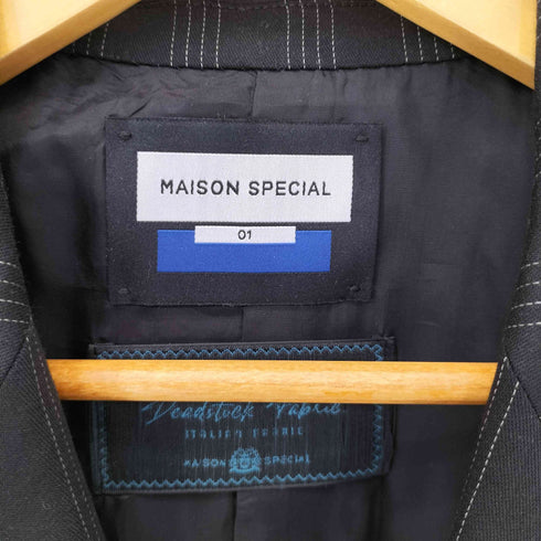 メゾンスペシャル MAISON SPECIAL 24AW Peaked Lapel Prime-Over Double Breasted Jacket メンズ JPN:1