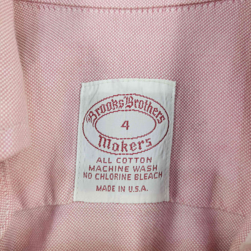 ブルックスブラザーズ BROOKS BROTHERS USA製 オールコットン L/S Oxford Shirt 6つボタン メンズ JPN:4