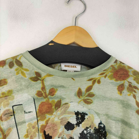 ディーゼル DIESEL 総柄 S/S Tシャツ メンズ import:S