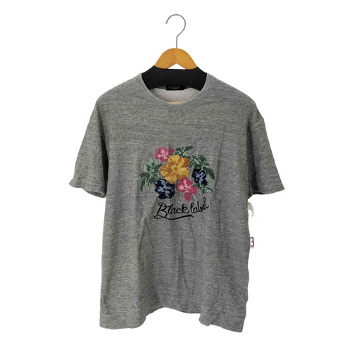ブラックレーベルクレストブリッジ BLACK LABEL CRESTBRIDGE 花刺繍S/Sカットソー メンズ JPN:L