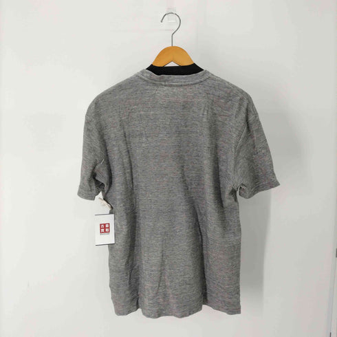 ブラックレーベルクレストブリッジ BLACK LABEL CRESTBRIDGE 花刺繍S/Sカットソー メンズ JPN:L