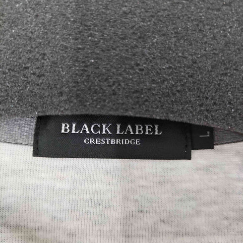 ブラックレーベルクレストブリッジ BLACK LABEL CRESTBRIDGE 花刺繍S/Sカットソー メンズ JPN:L