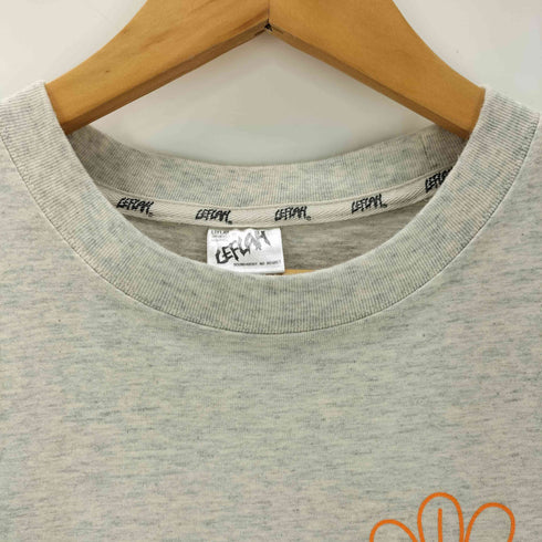レフラー Leflah 両面プリント クルーネック Tシャツ メンズ L