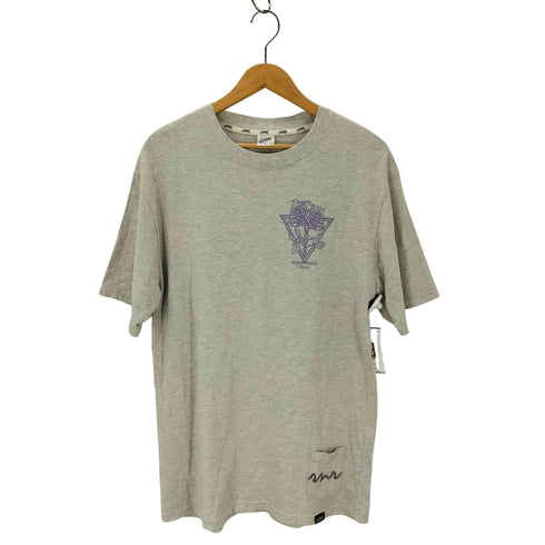 レフラー Leflah 両面プリント クルーネック Tシャツ メンズ L