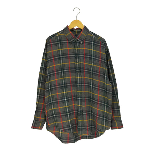 ギャップ Gap OLD GAP オールドギャップ 台湾製 チェック柄 ボダンダウンシャツ メンズ import:L