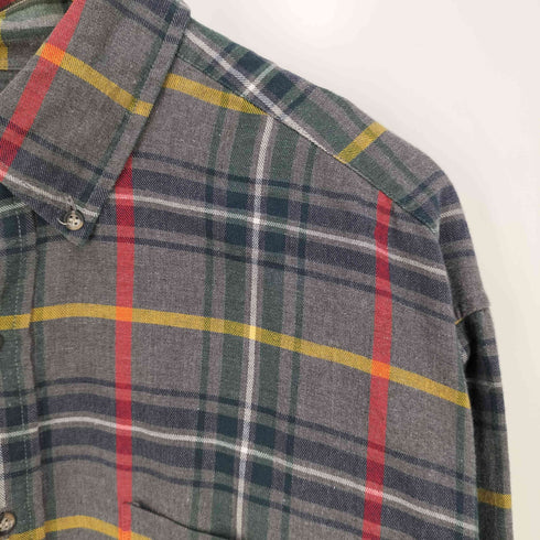 ギャップ Gap OLD GAP オールドギャップ 台湾製 チェック柄 ボダンダウンシャツ メンズ import:L