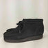 クラークスオリジナルズ Clarks ORIGINALS Wallabee Boot ブラックスエード メンズ JPN:25.5