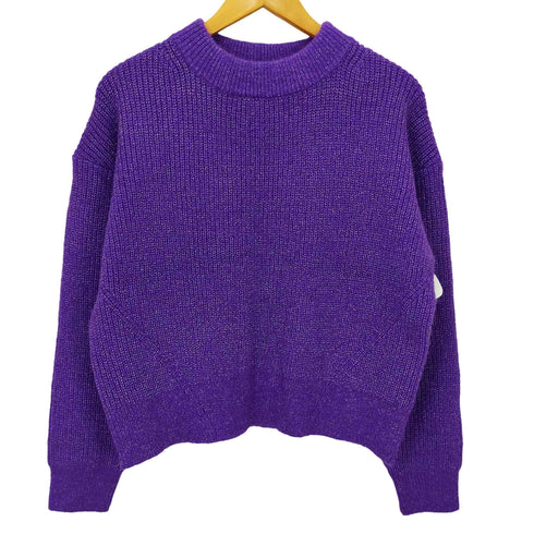マウジー moussy HI NECKED LOOSE ニット レディース F