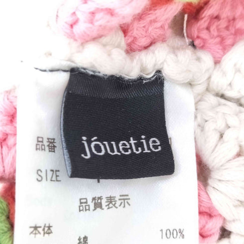 ジュエティ jouetie クロシェニットハット レディース ONE SIZE