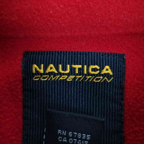 ノーティカコンプレッション NAUTICA COMPETITION USA製 ハーフジップ フリースベスト メンズ import:XL