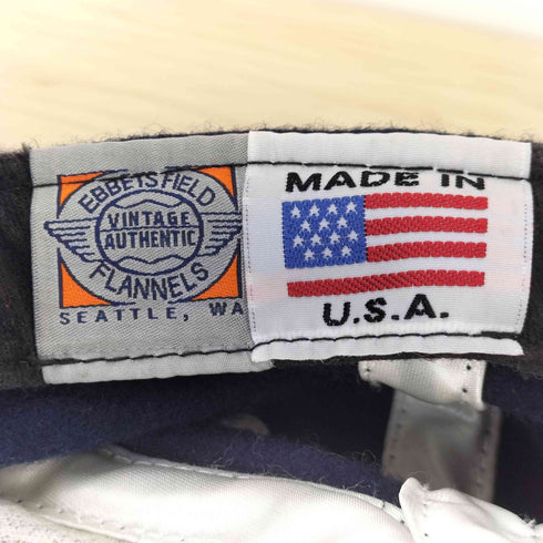 エベッツフィールドフランネルズ Ebbets Field Flannels USA製 LA刺繍ウールキャップ メンズ ONE SIZE