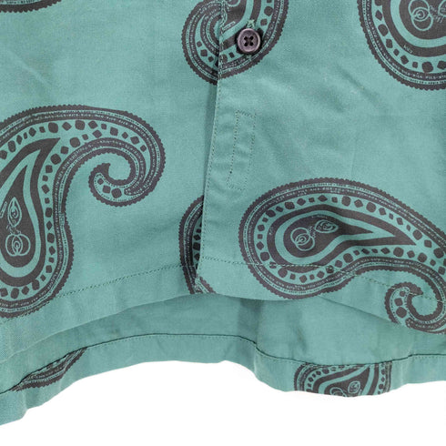 ヌーディージーンズ Nudie Jeans Vidar Paisley オープンカラーシャツ メンズ import:S