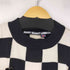 マリークワント MARY QUANT チェッカーフラッグ ニットワンピース レディース M
