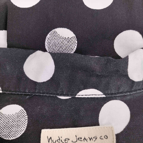 ヌーディージーンズ Nudie Jeans Vidar Dots オープンカラーシャツ メンズ import:S