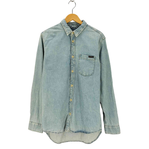 ヌーディージーンズ Nudie Jeans Albert Light Structure デニムシャツ メンズ import:S