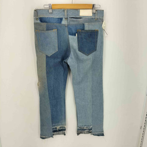 NOVE 再構築パッチワークデニム メンズ 34