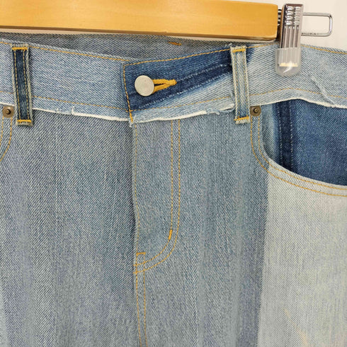 NOVE 再構築パッチワークデニム メンズ 34