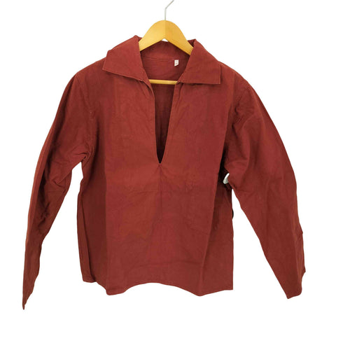MALAMOCK 60S~70S コットンキャンバス フィッシャーマンスモック メンズ EUR:44