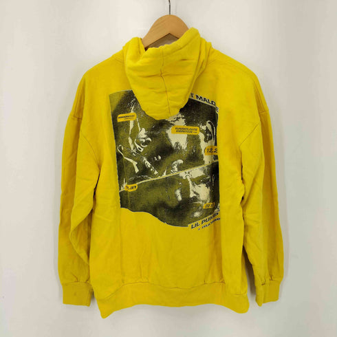 TALHA USA POST MALONE 両面プリントプルオーバーパーカー メンズ import:L