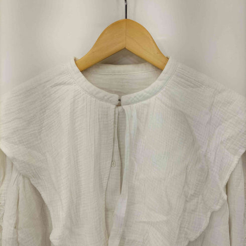 ソロヴ SOLOV 22SS PARADISE GAUZE BLOUSE レディース FREE