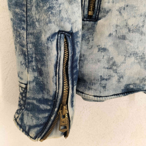 ウノピュウノウグァーレトレ 1PIU1UGUALE3 sweat denim riders jacket メンズ 5