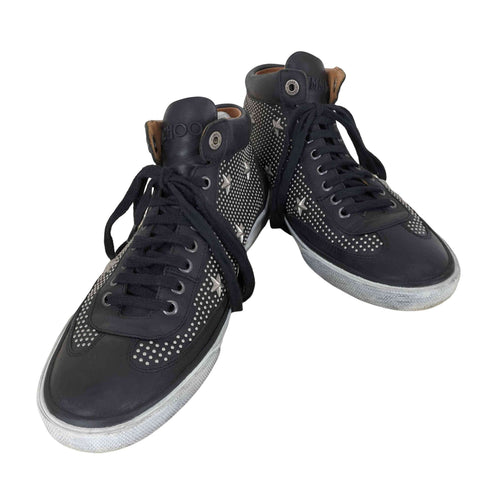 ジミーチュウ JIMMY CHOO VARLEY スタッズレザースニーカー メンズ JPN:42