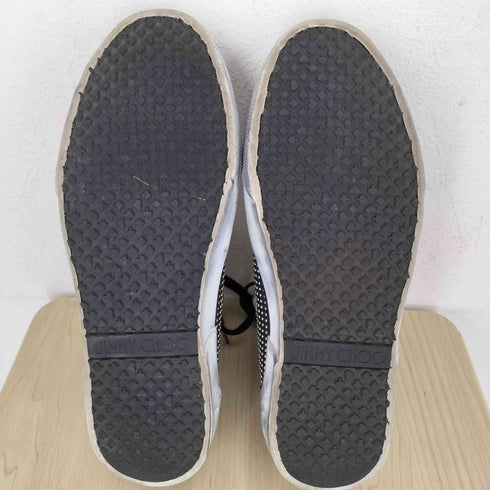 ジミーチュウ JIMMY CHOO VARLEY スタッズレザースニーカー メンズ JPN:42