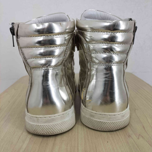 ピエールアルディ PIERRE HARDY メタリックハイカットスニーカー メンズ EUR:41